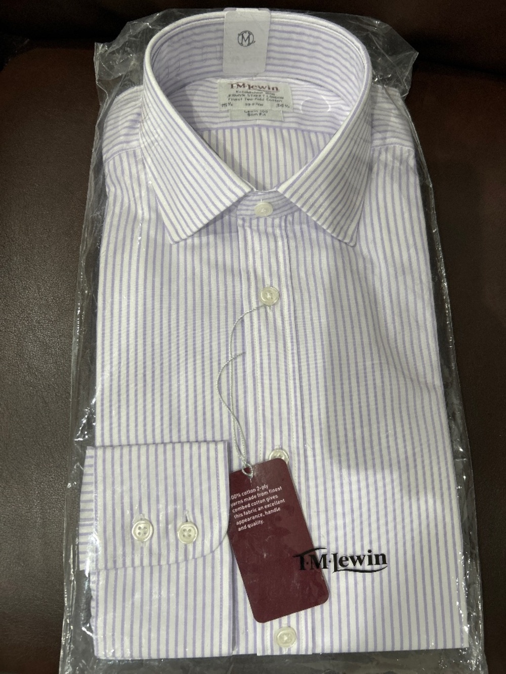 New Tm Lewin Dress Shirt